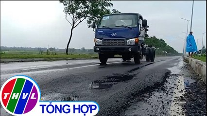 Khẩn trương sửa chữa "sống lưng trâu" trên đường vành đai tại Đà Nẵng