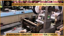 Báo Giá tem metalize Dán Trái Cây tờ rời