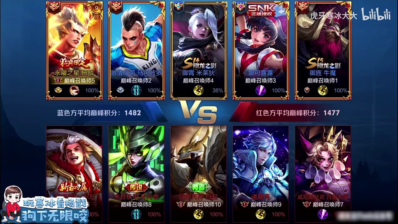 王者荣耀寒冰：队友顺风浪逆风了就想投？我就不投，且看我寒冰杨戬力挽狂澜！