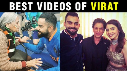 Virat Kohli Best Moments With 87 Yr Old Charulata Patel, Dance With Shahrukh, Anushka | BEST VIDEOS