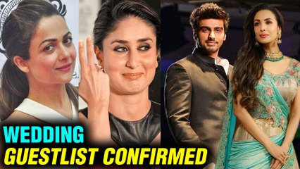 Malaika Arora - Arjun Kapoor REVEAL Their Wedding Guest List | Details OUT