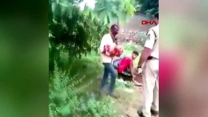 Hindistan'da, kız bebeği canlı canlı gömmek isteyen dedeye suçüstü