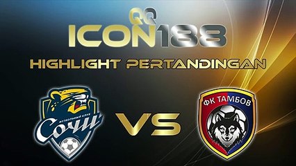 QQICON188 Highlight Pertandingan Sochi vs Tambov 2 November 2019