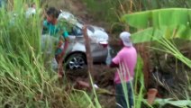 Servidor público fica ferido  em acidente após capotar veículo em Água Preta,PE
