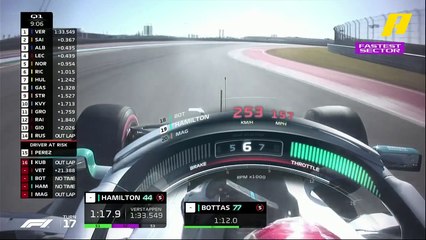 هاميلتون يرد على فيرشتابن ويتفوق عليه مؤقتا في القسم الأولى من التجارب التأهيلية