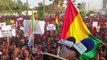 Dakar : Guinéens, Comoriens et Sénégalais manifestent...