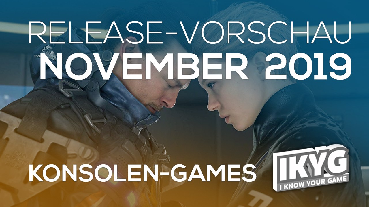 Games-Release-Vorschau - November 2019 - Konsole