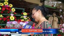 Día de finados incrementa venta de flores - ESPTUBE.COM