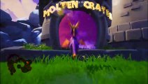 Spyro Reignited Trilogy (PC), Spyro 3 Year of the Dragon (Blind) Playthrough Part 5 Molten Crater
