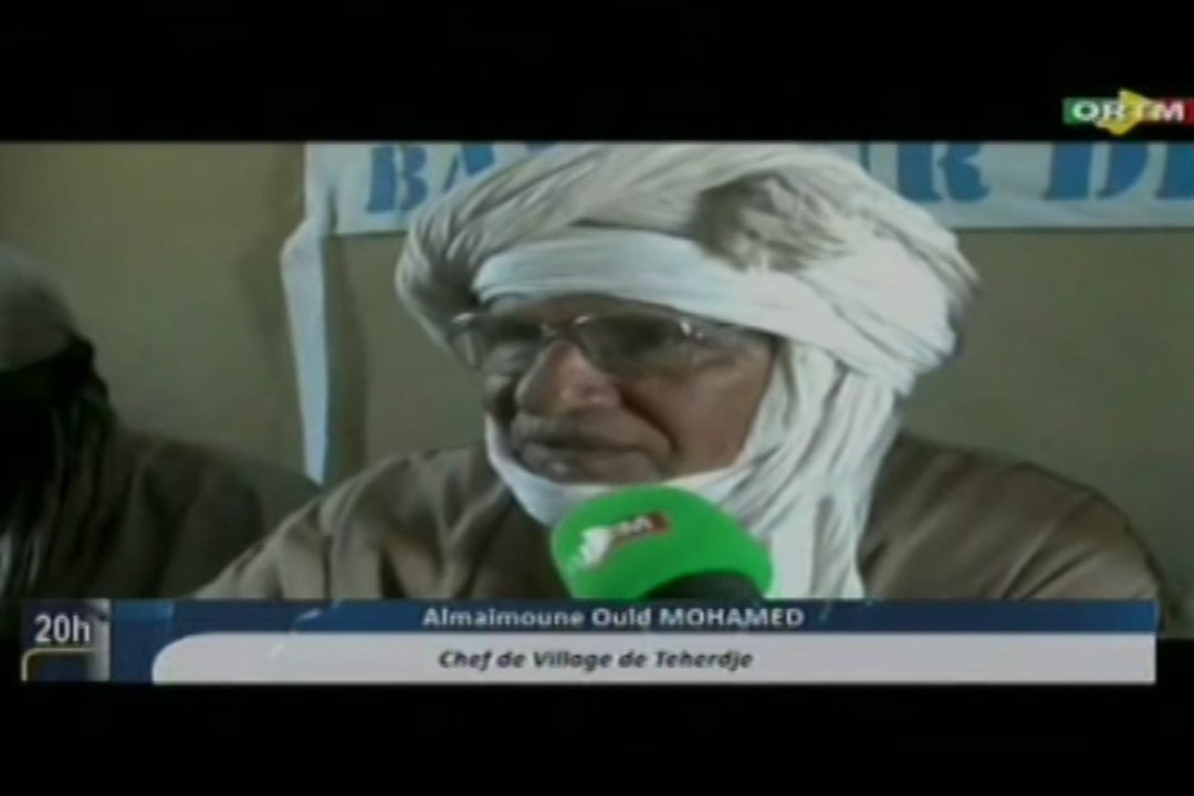 ORTM/Visite des travaux de réhabilitation du périmètre irrigué du site de Teherdje par la MUNISMA