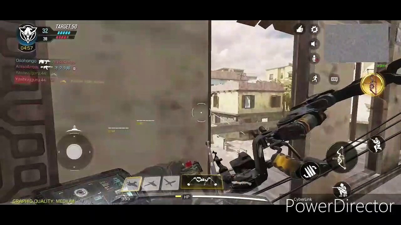 Best shot with arrow in call of duty mobile