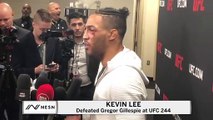 Kevin Lee Puts Gregor Gillespie To Sleep At UFC 244