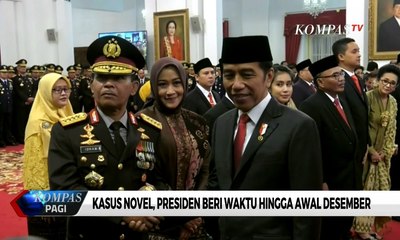 Usut Kasus Novel Baswedan, Presiden Beri Kapolri Baru Waktu Hingga Awal Desember
