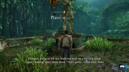 Uncharted Drake's Fortune Chapter 4 Plane-Wrecked