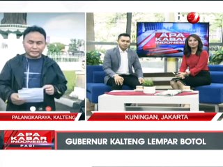 Kasus Lempar Botol, Gubernur Kalteng Beri Klarifikasi