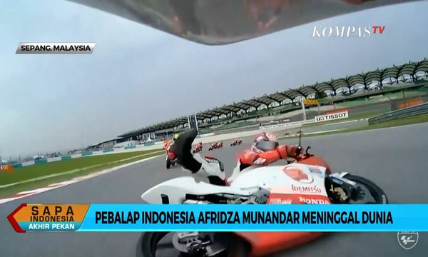 Pebalap Indonesia Afridza Munandar Meninggal Dunia Akibat Kecelakaan di Sepang