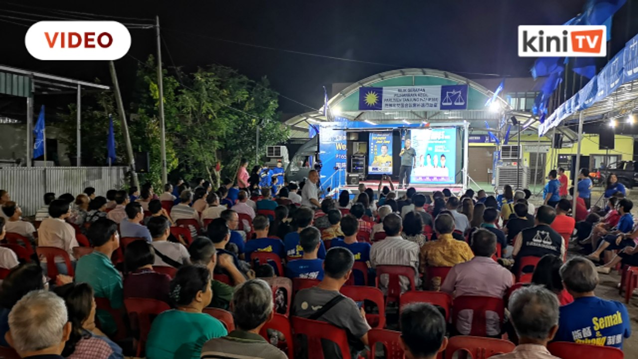 Tanjung Piai by-election: Around 300 show up for MCA's first ceramah
