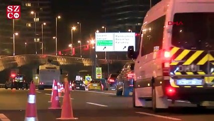 15  Temmuz şehitler köprüsü ve köprüye çıkan yollar trafiğe kapatıldı
