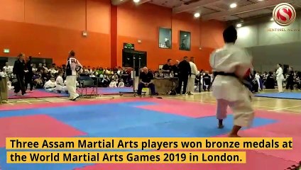 Assam Martial Arts shines at World Martial Arts Games 2019 in London
