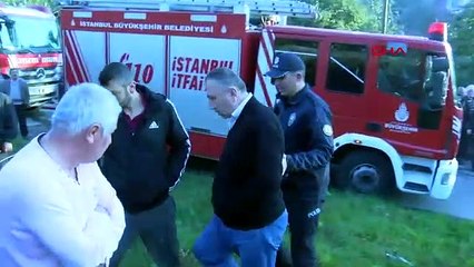 Pendik’te gecekondu alevlere teslim oldu