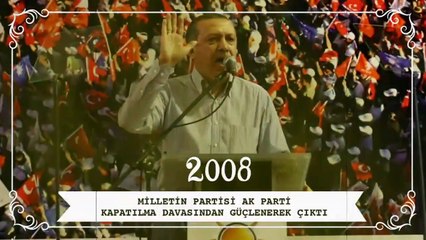 AKP İstanbul İlçe Teşkilatı'ndan Abdullah Gül'süz, Ahmet Davutoğlu'suz, Binali Yıldırım'sız  17. yıl klibi