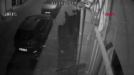 Far hırsızları kamerada... iki farı 29 saniyede sökerek kaçtılar