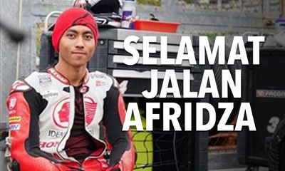 Pebalap Afridza Meninggal Saat Crash di Sepang