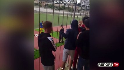 Dhunë e paprecedentë , lojtarët dhe tifozët e Butrintit grusht me futbollistat e Orikut