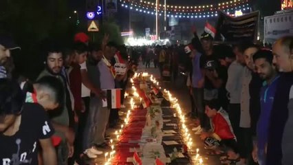 Download Video: Miles de personas recuerdan a los manifestantes asesinados durante las protestas en Irak