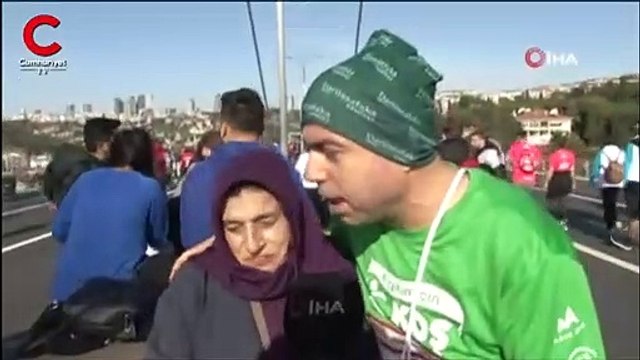 Senede bir gün.... O anları böyle anlattı: Enfes bir şey. İnanılmaz bir keyif