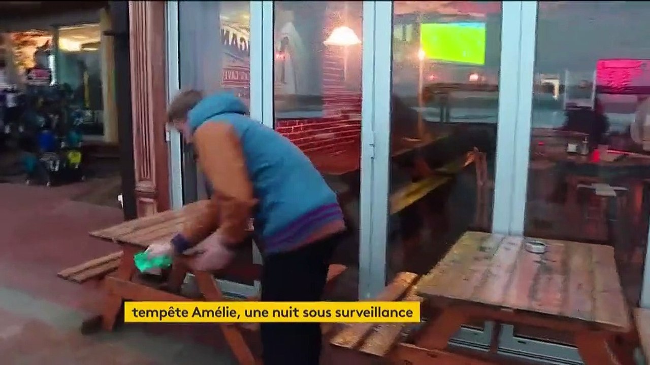 Tempête Amélie : la façade atlantique se prépare face aux vents