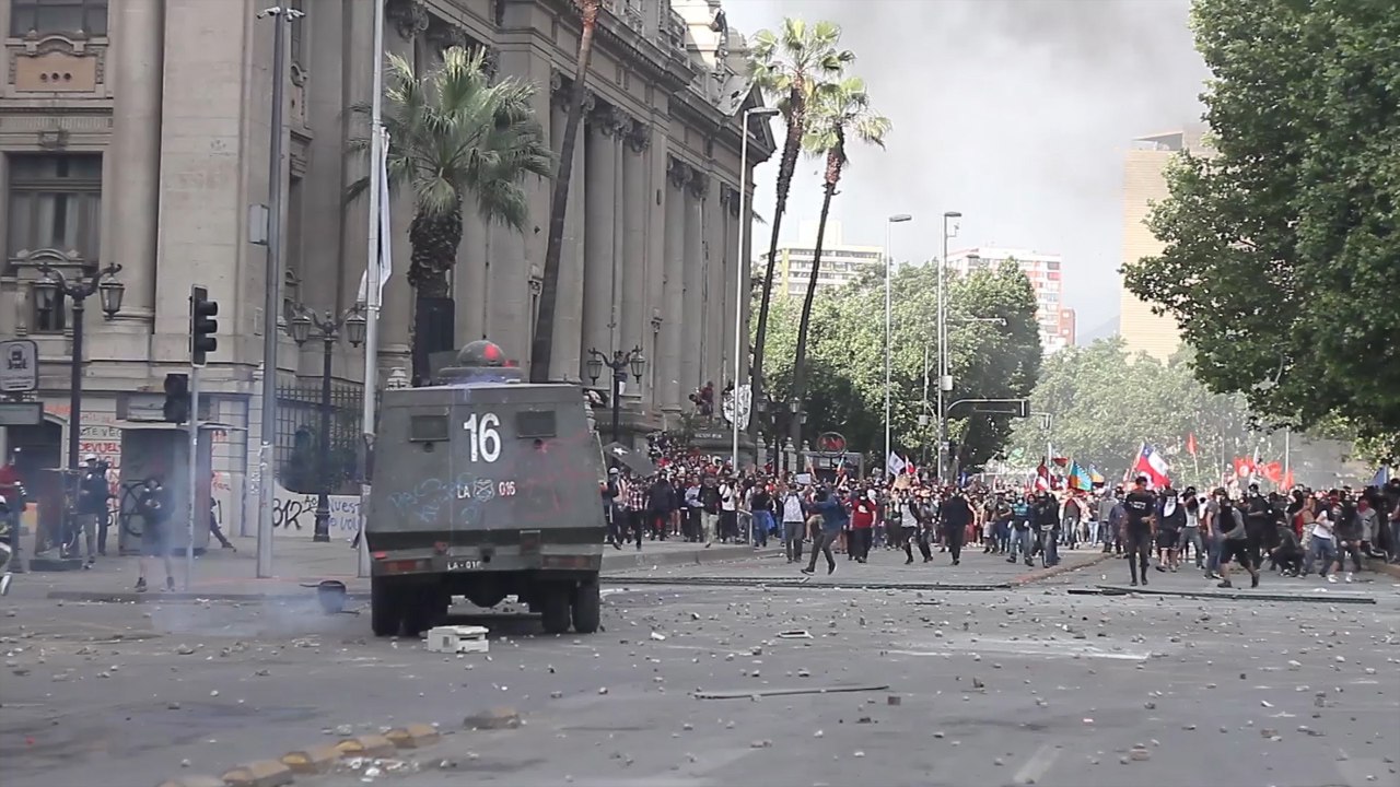 Chile sigue con protestas contra el Gobierno