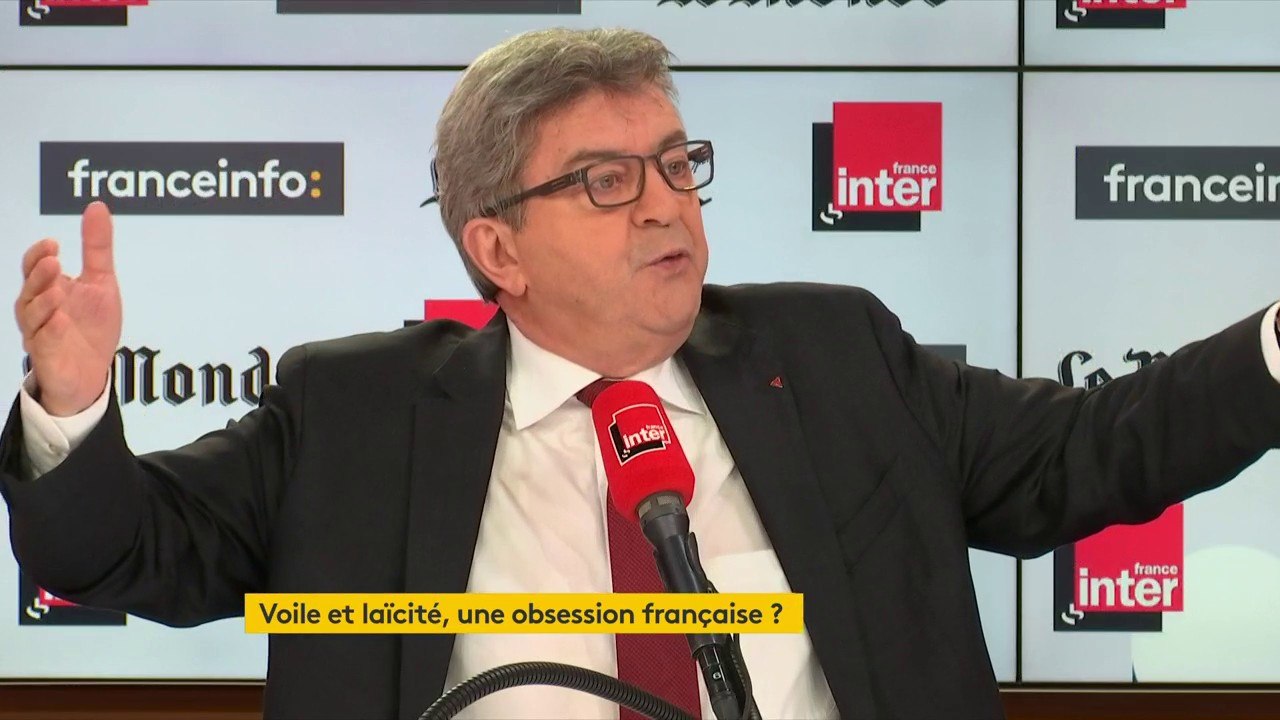 Jean-Luc Mélenchon : "C'est terrible, cette haine des musulmans, cette stigmatisation d'une religion, ces émissions sans fin contre eux. (...) Je n'ai jamais ressenti le danger que certains croient ressentir en voyant des musulmans."
