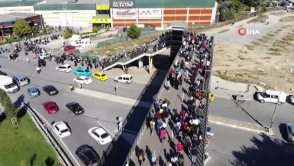 TÜYAP kitap fuarında hafta sonu yoğunluğu