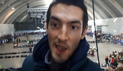 Des courses de cuistax au Lotto Mons Expo