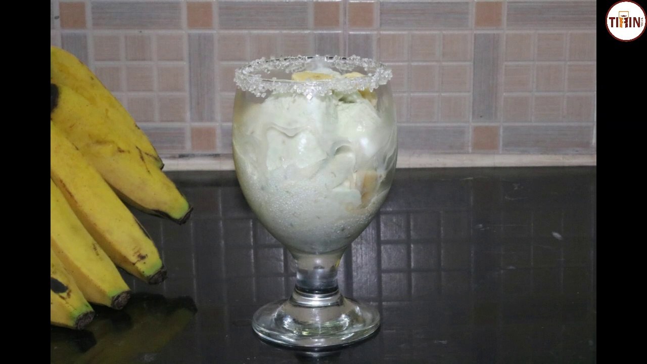 Banana Ice Cream by Tiffin Foodie.