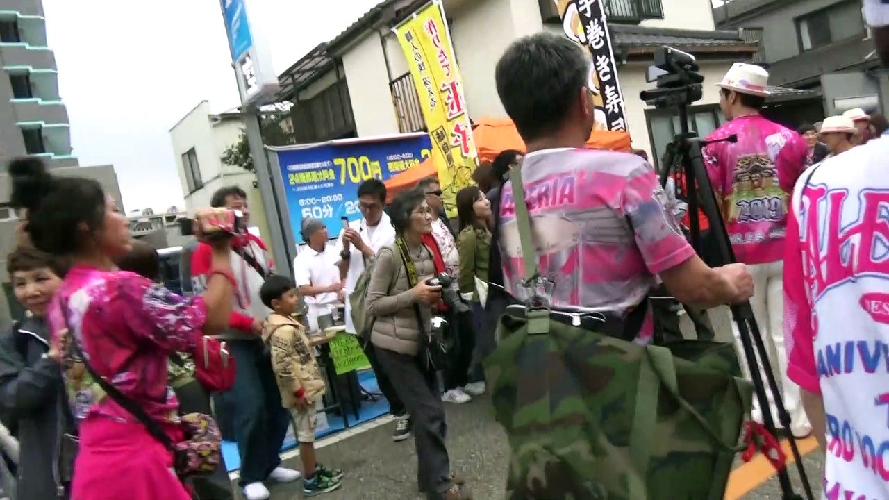 第36回 中仙道武州蕨宿「宿場まつり」宿場サンバパレード５
