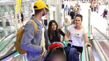 Isa Pantoja y Asraf vuelven de sus vacaciones en Dubai