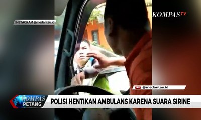Viral! Polisi yang Memukul Sopir Ambulans Meminta Maaf