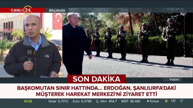 Başkomutan sınır hattında