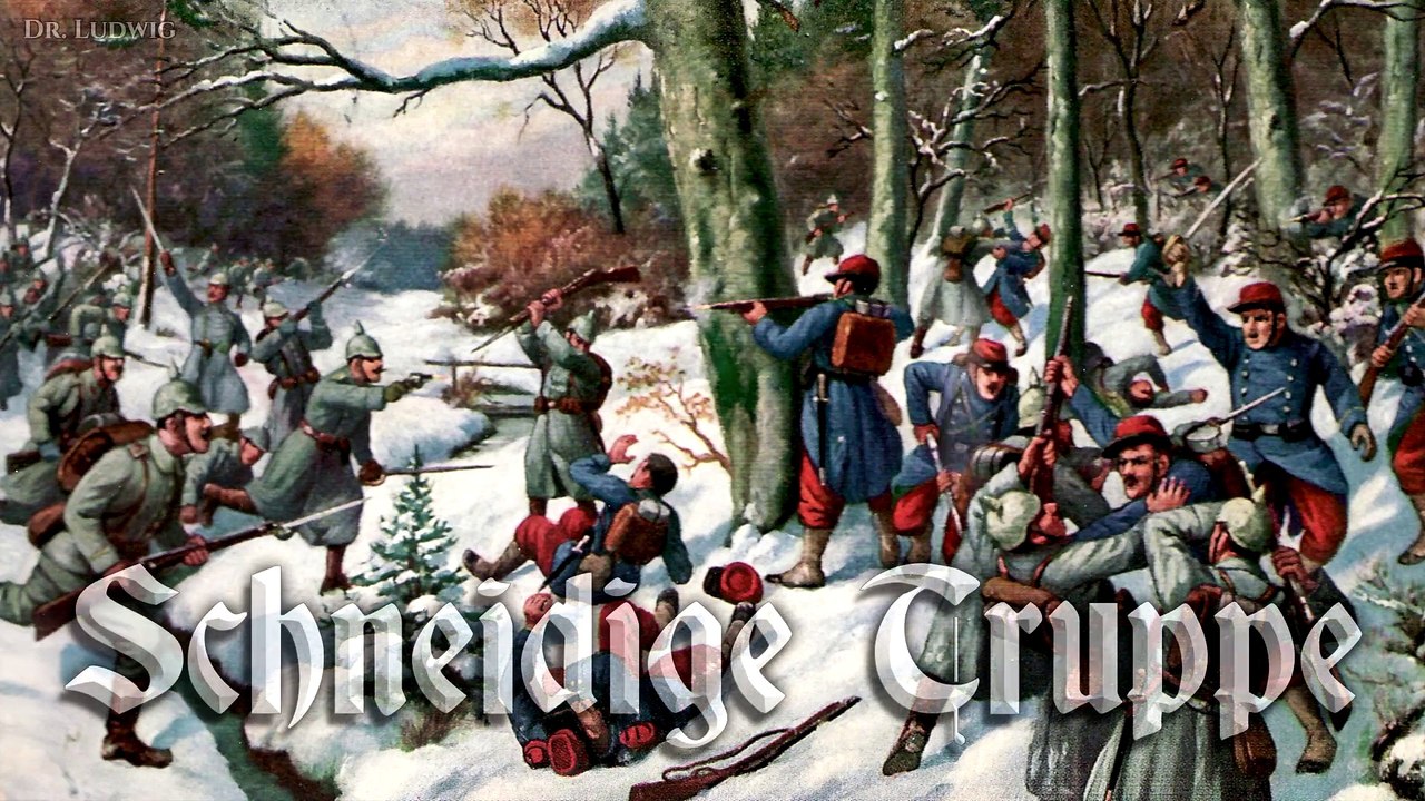 Schneidige truppe - german march