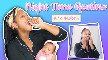 NIGHT TIME ROUTINE W/ MY NEWBORN