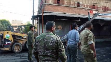 - Suriye Milli Ordusu, Rasulayn'da yolları temizliyor
