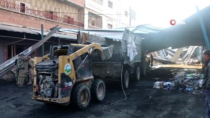 - Suriye Milli Ordusu, Rasulayn'da yolları temizliyor