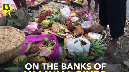 Chhath Puja: Devotees Throng Yamuna, Leave River More Polluted