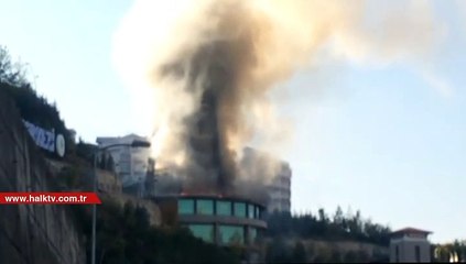 Mamak'ta Gökbilim Merkezi'nde yangın