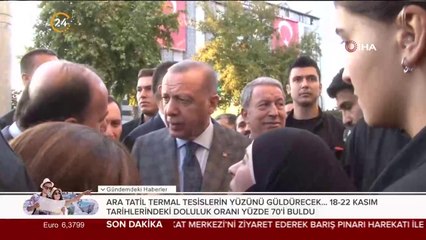 SONDAKİKA Başkomutan sınır hattında