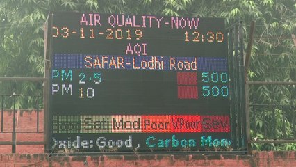 نيودلهي تختنق مجددا تحت سحابة تلوث