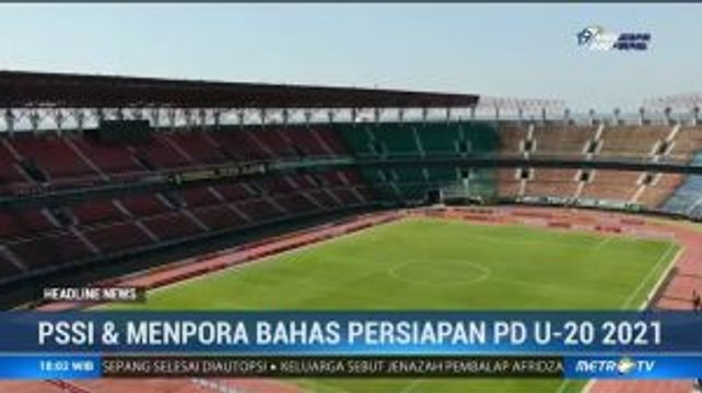 PSSI dan Menpora Bahas Persiapan Piala Dunia U-20