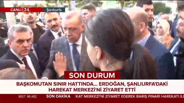 #SONDAKİKA Başkomutan sınır hattında